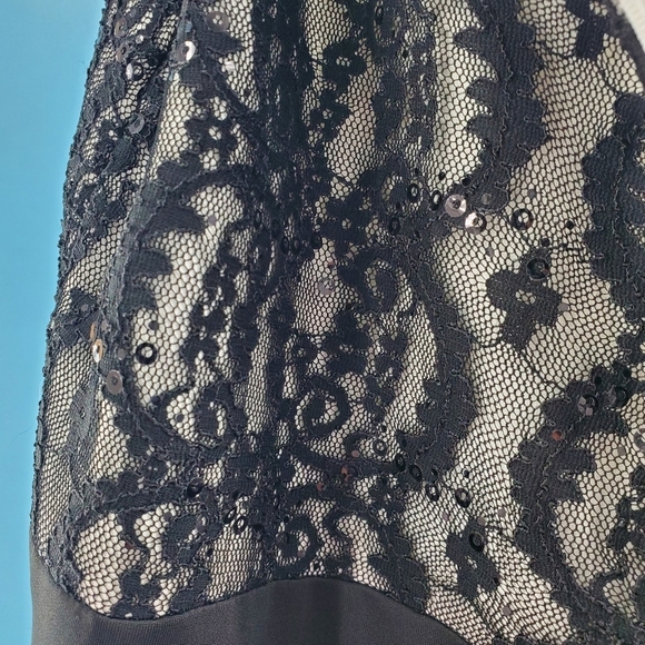 NEW Sangria black and white dress 16 - Picture 5 of 15